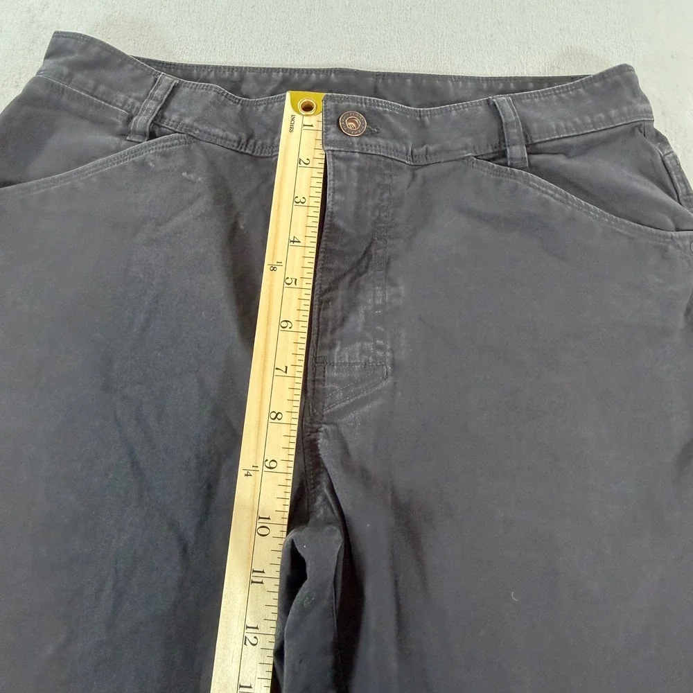 prAna Zion Hiking Cargo Shorts Mens 32 Gray Outdoor Stretch Utility